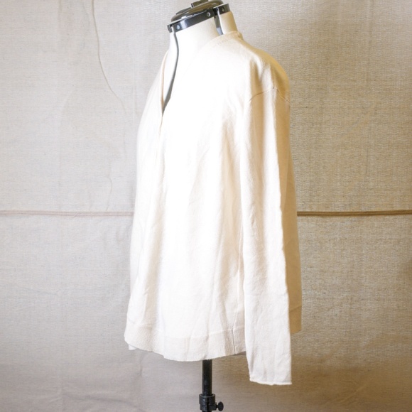 Inhabit Premium Cashmere Ivory Vintage Luxe Cardigan, top quality, softest - Picture 2 of 5